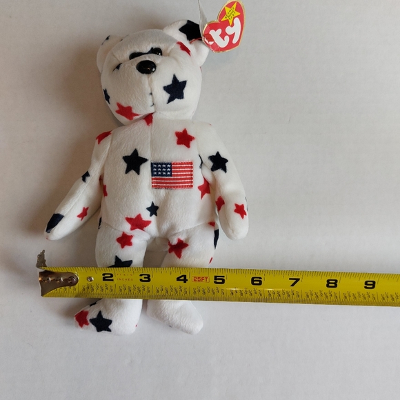 🔴Buy 2 - Get 1 -- Ty Beanie Baby "Glory" with Rare Tag Issues - Picture 13 of 13